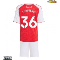 Arsenal Martin Zubimendi #36 Replica Home Minikit 2025-26 Short Sleeve (+ pants)